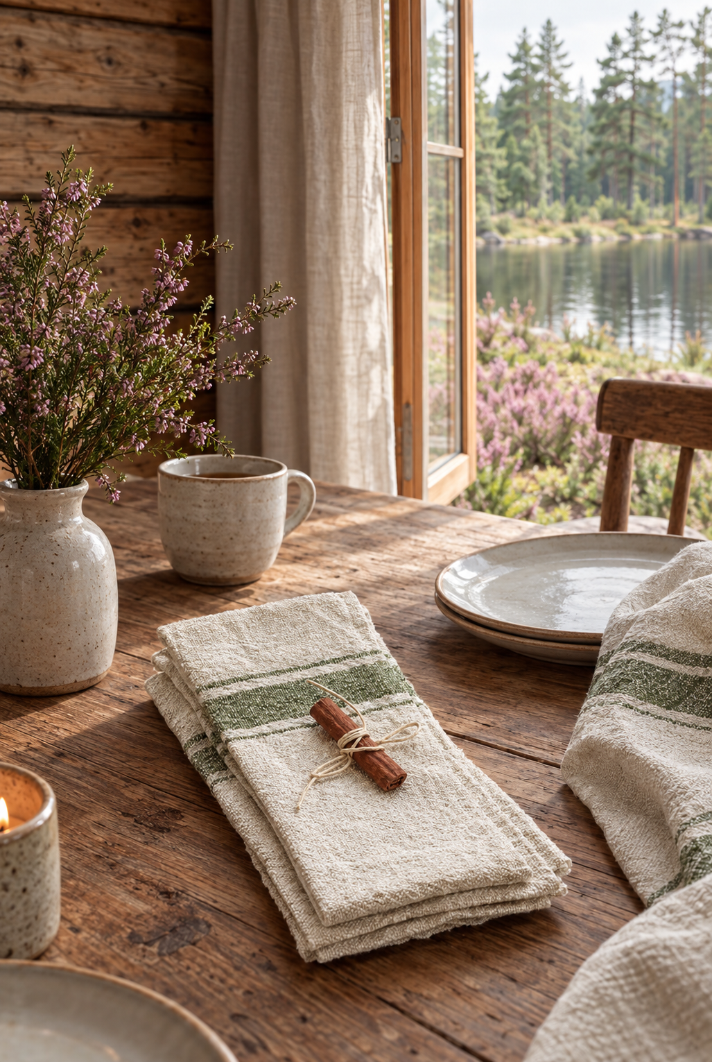 Linneservetter Vintage – Set om 2 | Linen Tales